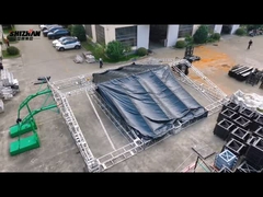 290x290mm quadratischer leichter Aluminiumbinder-Ausstellungs-Beleuchtungs-Binder