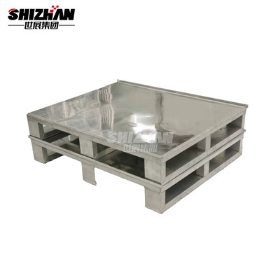 Durable Weight Heavy Duty Aluminum Pallets Metal Pallets Single Faced