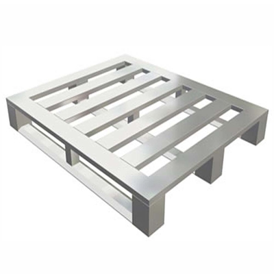 Durable Weight Heavy Duty Aluminum Pallets Metal Pallets Single Faced