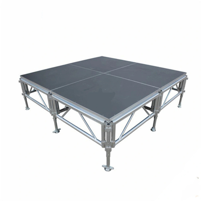 1.22*1.22m,1.22*2.44m, Aluminum Outdoor Portable Stage For Events Display