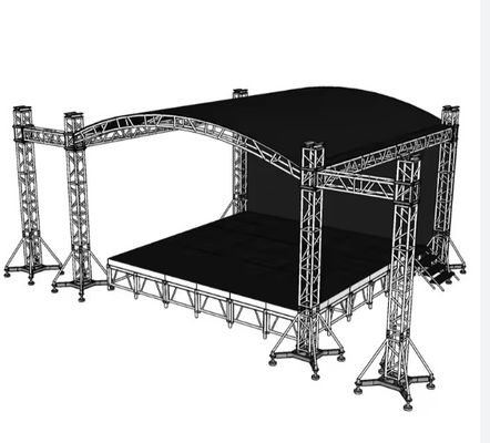 Aluminum Stage Truss System 300kg Load Capacity Quick Installation