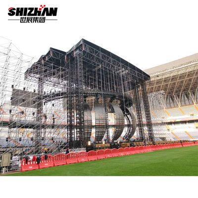 LED Ball Long Span Truss Structure Heavy Duty Ceiling Lighting Truss