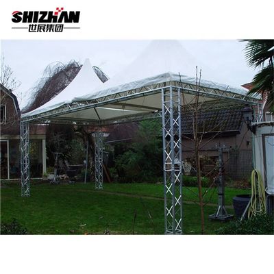 300*300mm 2m Length Aluminium Lighting Truss With Height Adjustable Wooden Stage