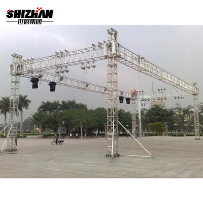 Rotating Round Aluminium Lighting Truss Lifting Stage For Performance