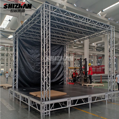 f34 exhibitor truss prefab steel roof truss