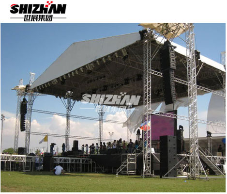 Easy Install Podium Aluminum Stage Platforms Dancing Lighting Booth Truss