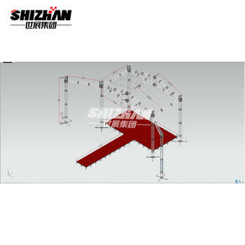 catwalk dancing lighting stage truss