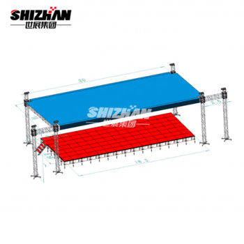 Lighting Aluminum DJ Truss 0.5m 1m 1.5m 2m Length
