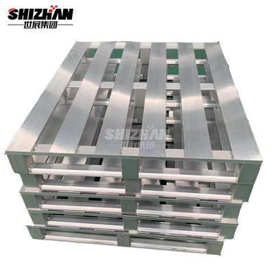 Durable Weight Heavy Duty Aluminum Pallets Metal Pallets Single Faced