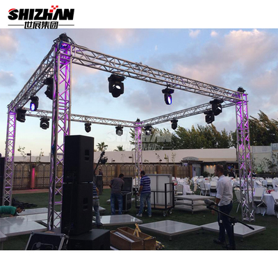 Lighting Aluminum DJ Truss Display Event With Stage Lighting Truss