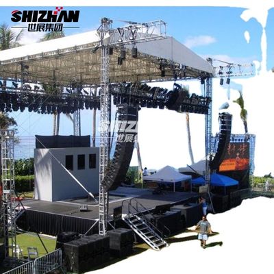 Easy Install Podium Aluminum Stage Platforms Dancing Lighting Booth Truss