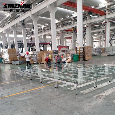 Water Proof Anti Slip Glass Stage Outdoor Indoor Acrylic Stage Platform